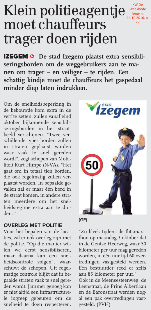 KW De Weekbode Izegem, 14.10.2016, p. 27 KW De Weekbode Izegem, 14.10.2016, p. 27