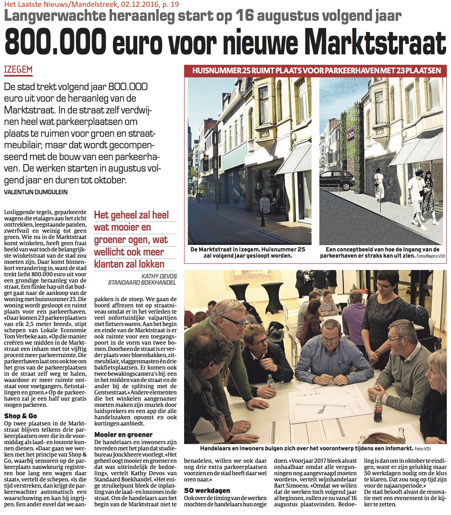 Het Laatste Nieuws/Mandelstreek, 02.12.2016, p. 19 Het Laatste Nieuws/Mandelstreek, 02.12.2016, p. 19