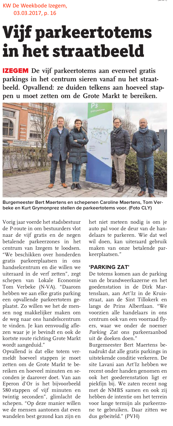 KW De Weekbode Izegem, 03.03.2017, p. 16