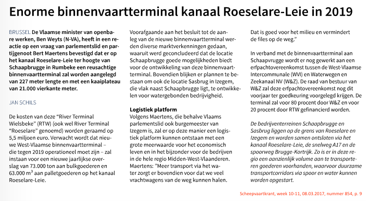 Scheepvaartkrant, week 10-11, 08.03.2017, nummer 854, p. 9 