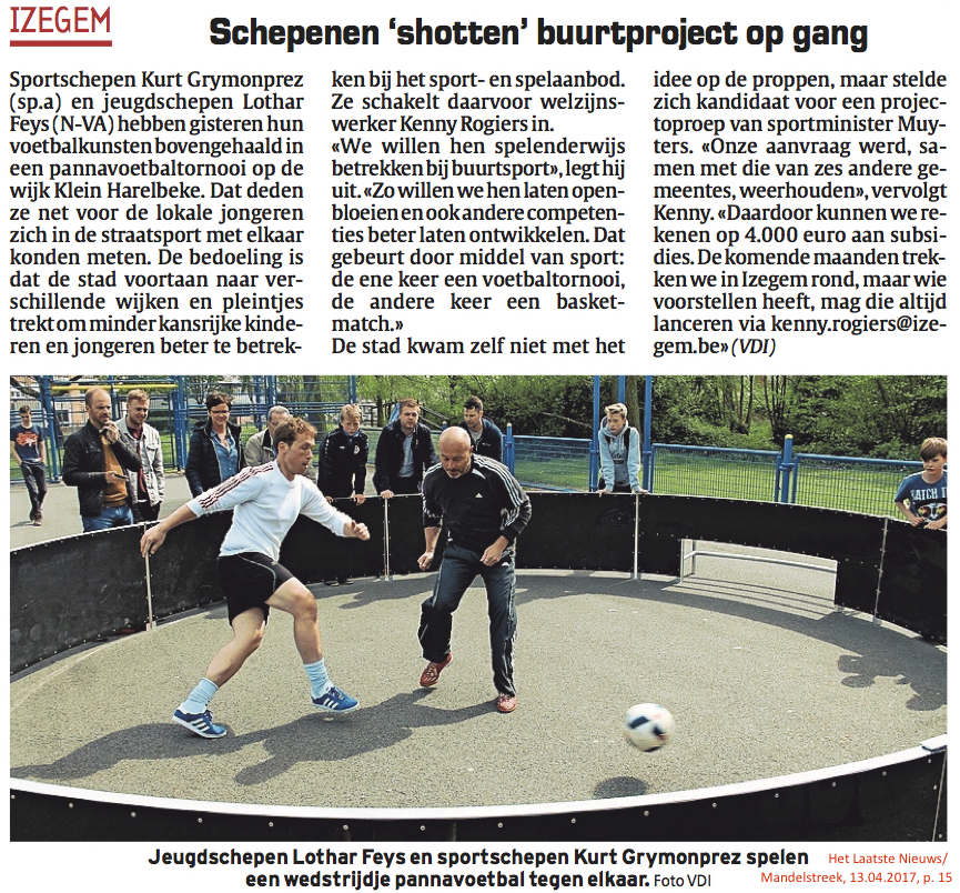 Het Laatste Nieuws/Mandelstreek, 13.04.2017, p. 15 Het Laatste Nieuws/Mandelstreek, 13.04.2017, p. 15