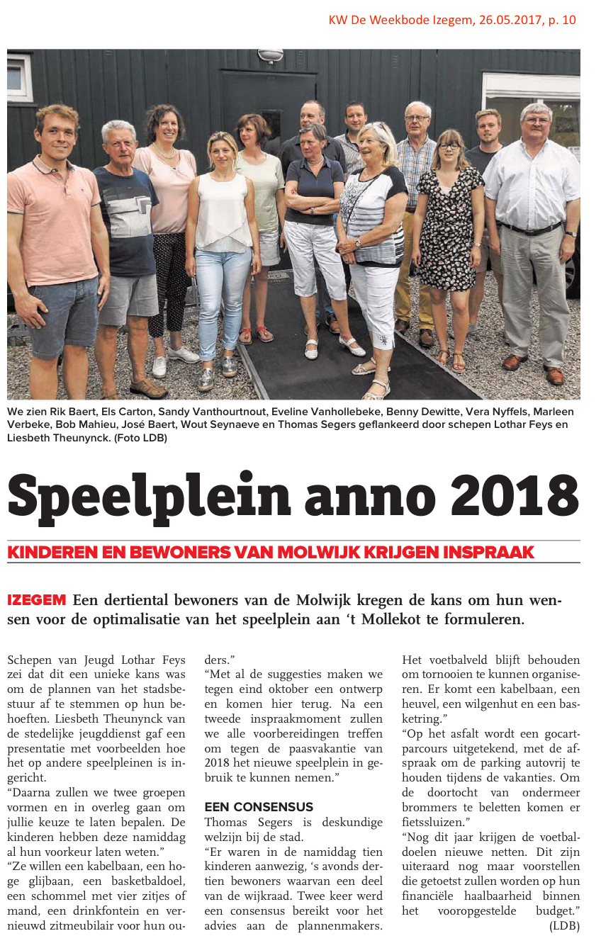 KW De Weekbode Izegem, 26.05.2017, p. 10 KW De Weekbode Izegem, 26.05.2017, p. 10