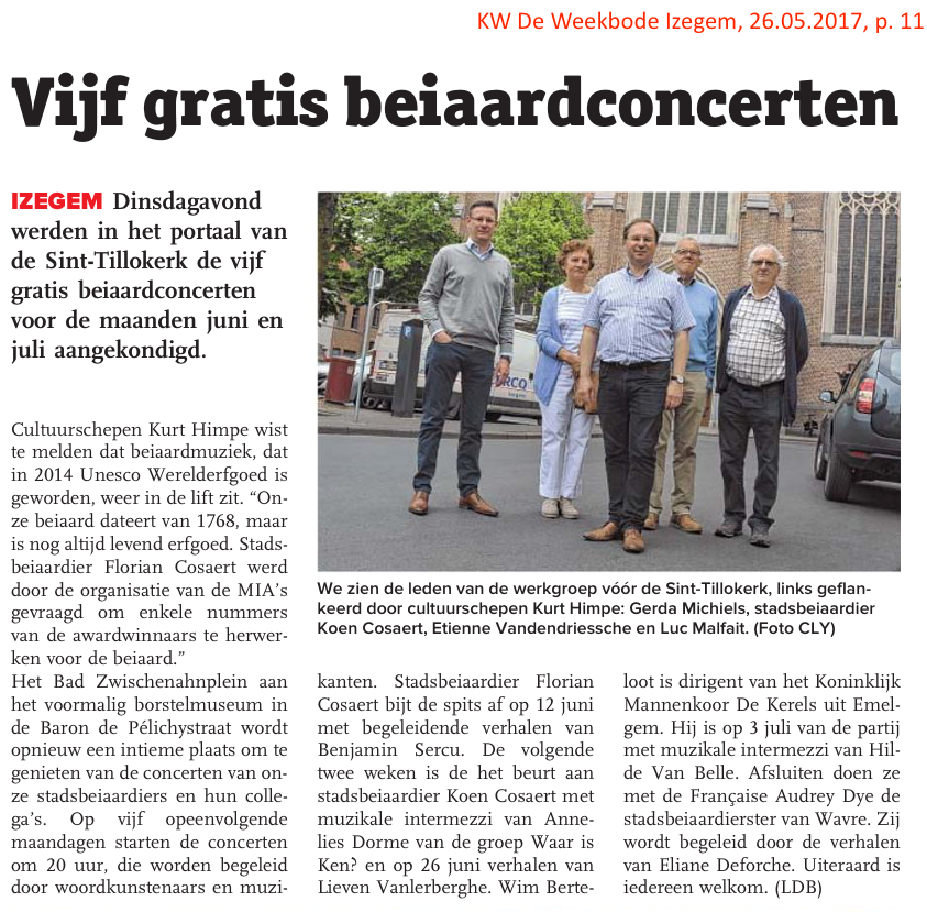 KW De Weekbode Izegem, 26.05.2017, p. 11