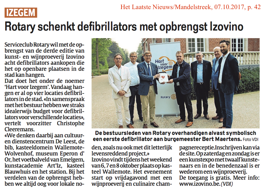 Het Laatste Nieuws/Mandelstreek, 07.10.2017, p. 42 Het Laatste Nieuws/Mandelstreek, 07.10.2017, p. 42