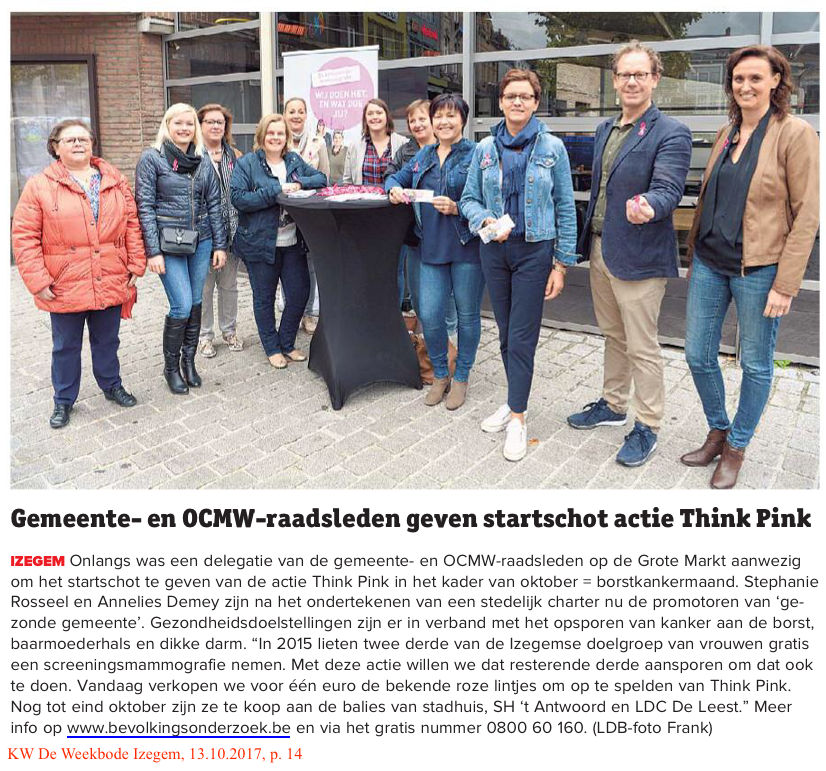 KW De Weekbode Izegem, 13.10.2017, p. 14 KW De Weekbode Izegem, 13.10.2017, p. 14