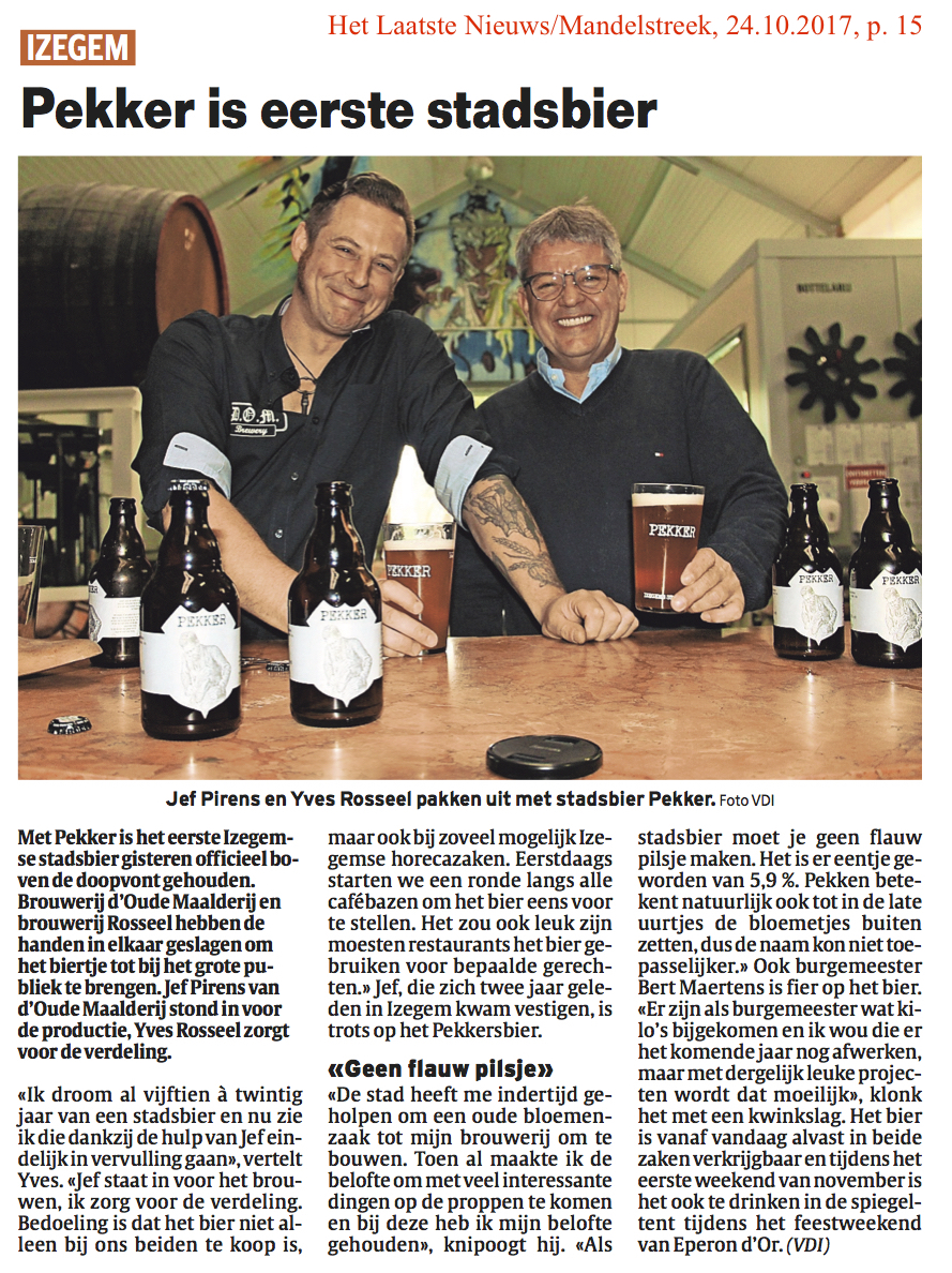 Het Laatste Nieuws/Mandelstreek, 24.10.2017, p. 15