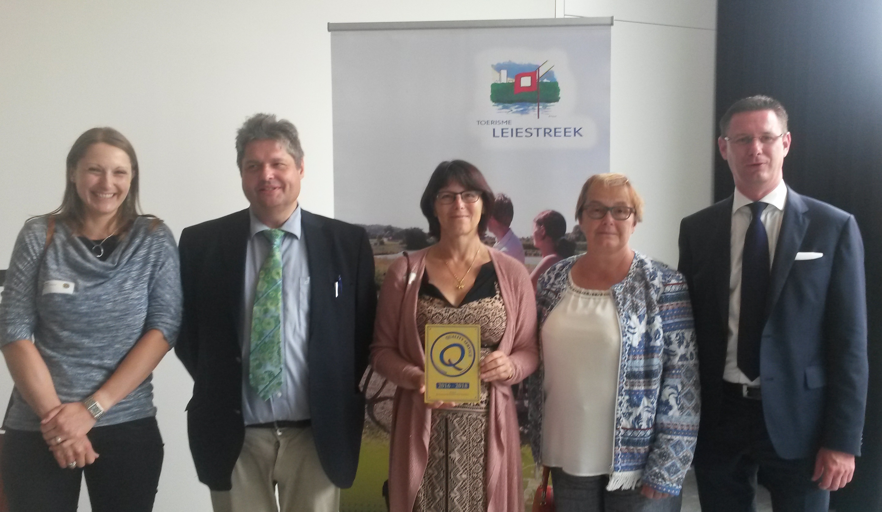 Toeristische dienst Izegem krijgt Q-label van Westtoer Toeristische dienst Izegem krijgt Q-label van Westtoer