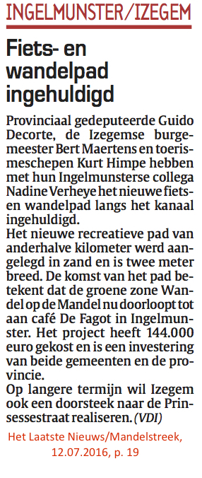 Het Laatste Nieuws/Mandelstreek, 12.07.2016, p. 19