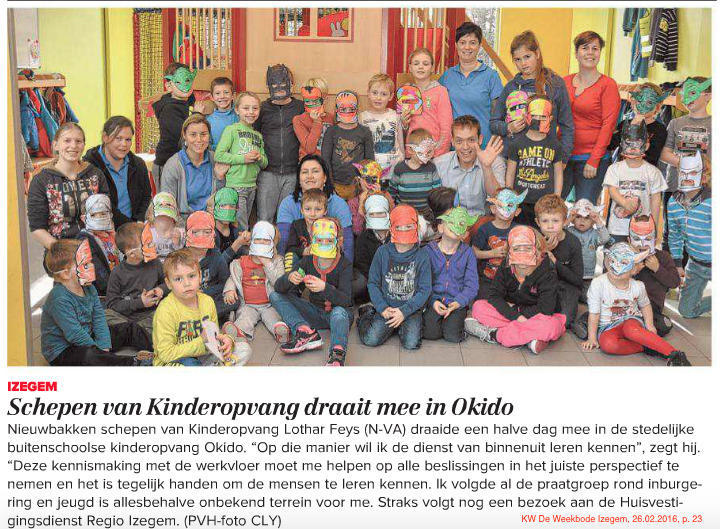 KW De Weekbode Izegem, 26.02.2016