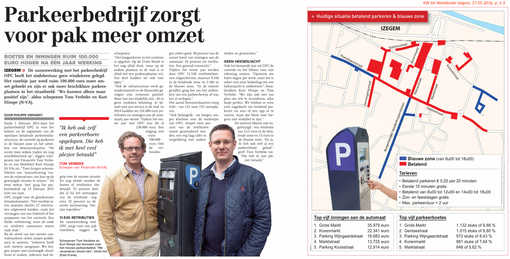 KW De Weekbode Izegem, 27.05.2016