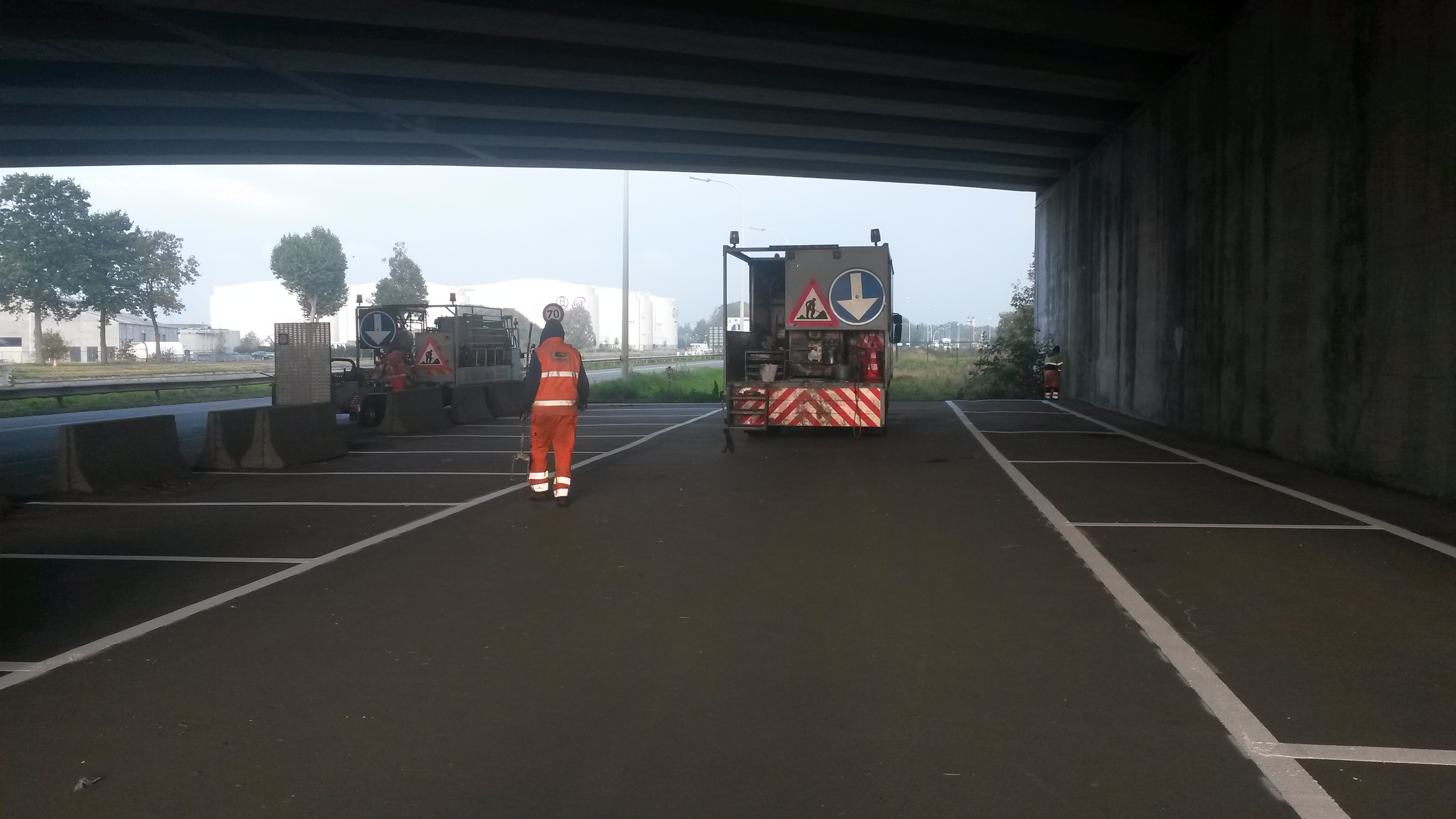 AWV knapt carpoolparking op
