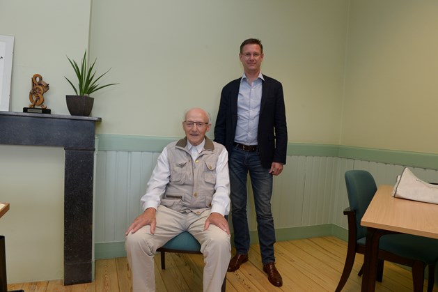 Kurt Himpe en Erik Vandewalle. Foto: Frank Meurisse