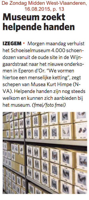 De Zondag Midden West-Vlaanderen, 16.08.2015