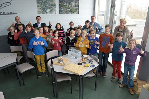 De techniekacademie is - zoals hier in Izegem - overal een succes. Foto: Frank Meurisse