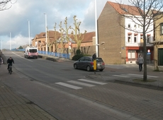Bijkomende verkeersmaatregel aan centrale brug