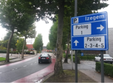 Parkeren tijdens het Izegemse Batjesweekend 