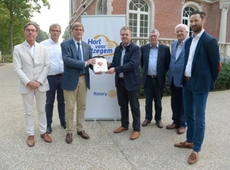 ‘Een hart voor Izegem’ is een levensreddend initiatief van Rotary.. FOTO: FMR