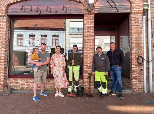 Stad Izegem plant 75e tegeltuintje aan