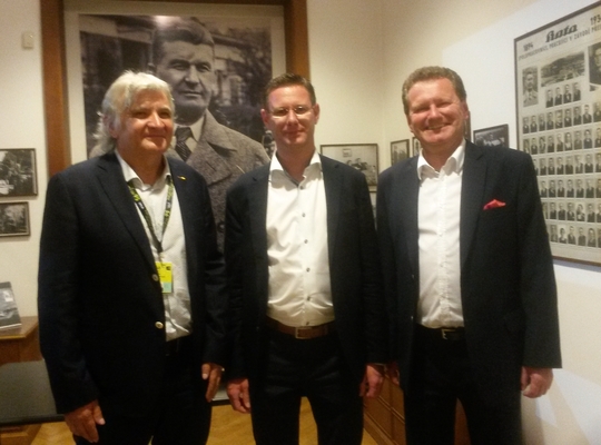 Officieel bezoek aan Tsjechische partnerstad Zlin  Officieel bezoek aan Tsjechische partnerstad Zlin