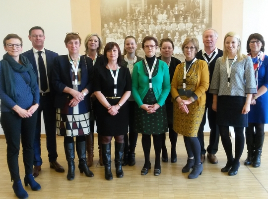 Negen nieuwe stadsgidsen versterken Izegems team Negen nieuwe stadsgidsen versterken Izegems team