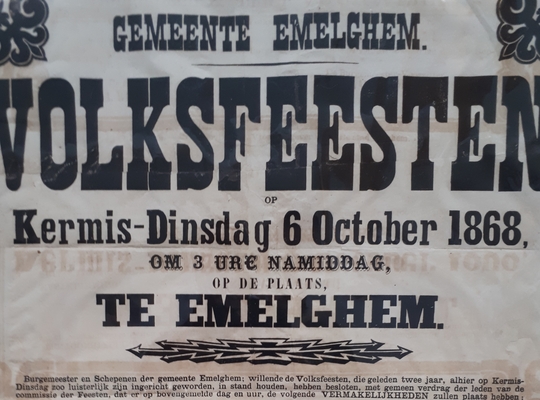 Foto: in het Izegemse stadsarchief bevinden zich ook heel wat historische affiches. Foto: in het Izegemse stadsarchief bevinden zich ook heel wat historische affiches.