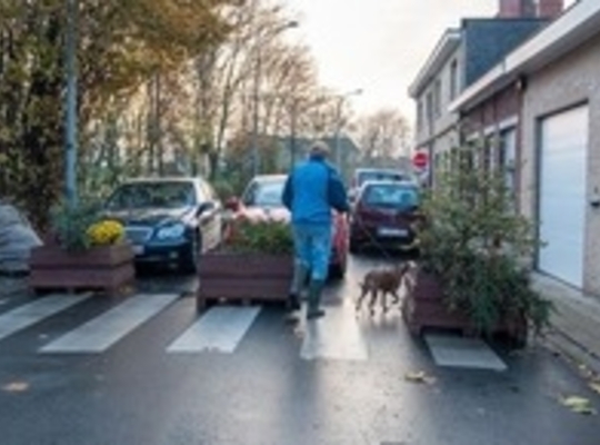 De Krekelstraat is vanaf maandag weer open voor alle verkeer. © Wim Claerhout De Krekelstraat is vanaf maandag weer open voor alle verkeer. © Wim Claerhout