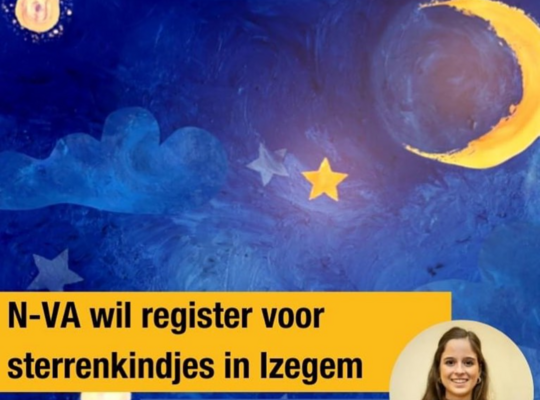 Gemeenteraadslid Lisa Grijspeert van N-VA wil register voor sterrenkindjes in Izegem