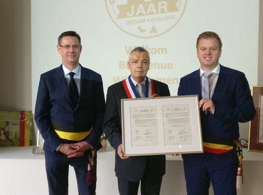 25 jaar partnerschap Izegem-Belle 25 jaar partnerschap Izegem-Belle