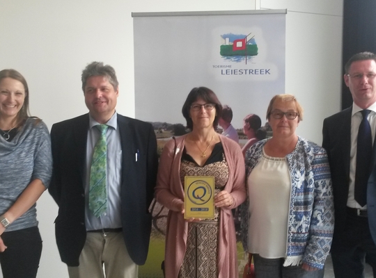 Toeristische dienst Izegem krijgt Q-label van Westtoer Toeristische dienst Izegem krijgt Q-label van Westtoer